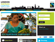 Tablet Screenshot of fairtradelondon.org.uk